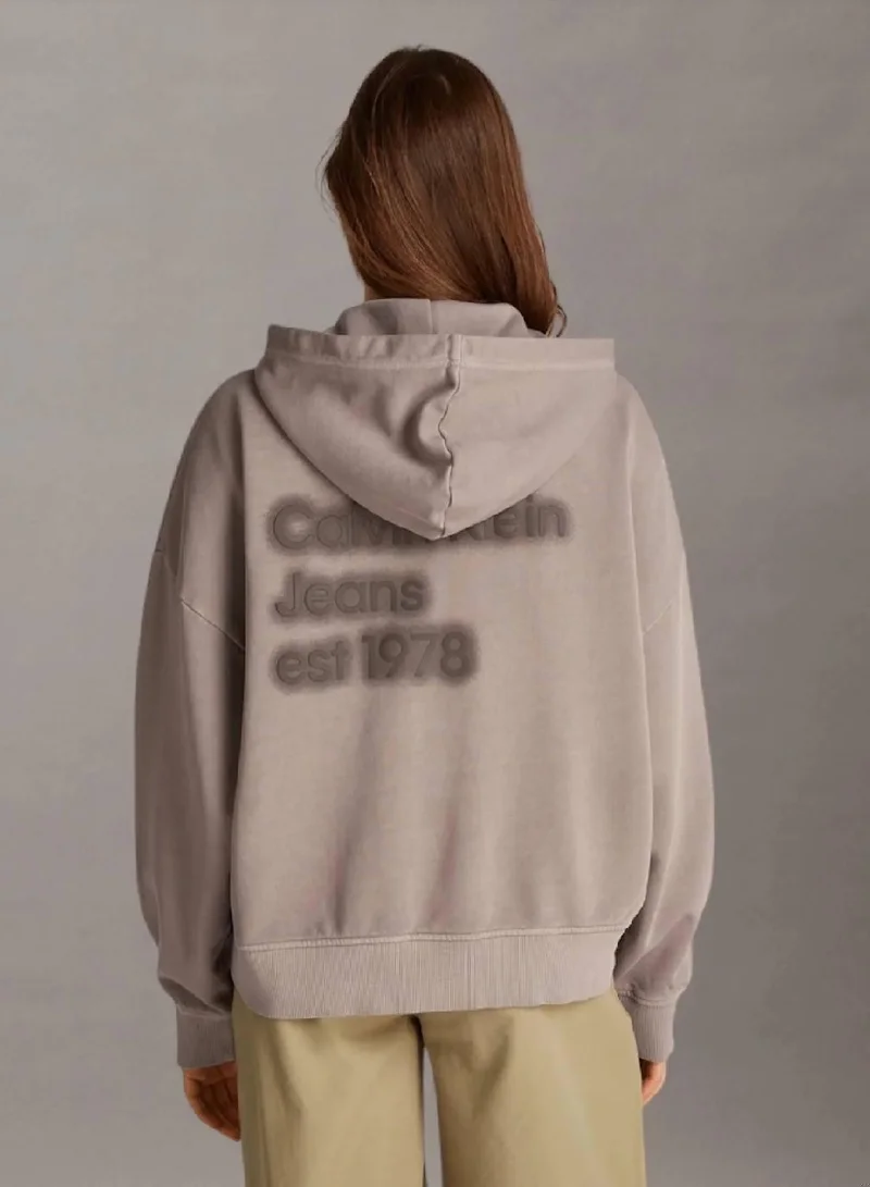 كالفن كلاين جينز هودي بسحاب