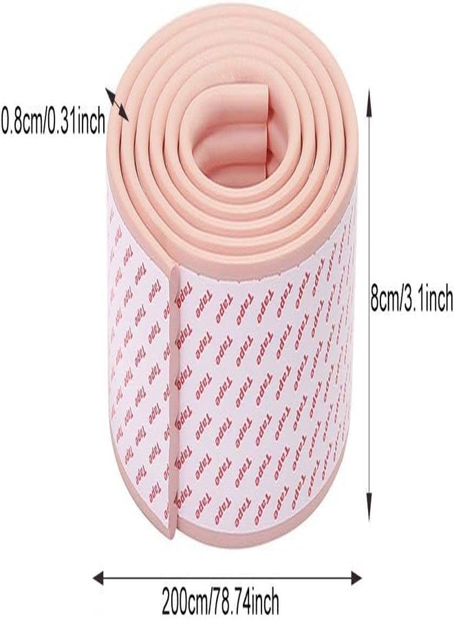 FIKKANI Corner Guard| 2m/roll Kindergarten Corner Guard Soft Baby Safety DIY Edge Protector Furniture for Nursery Decoration| Child Room Protection| Playground Renovation(Pack of 1) - Image 2