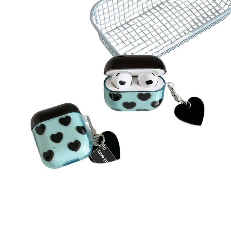 Lightweight Case Compatible with AirPods Pro AirPods 4 AirPods 3 with Keychain in + with Scratch Protection for Daily Carry - Image 3