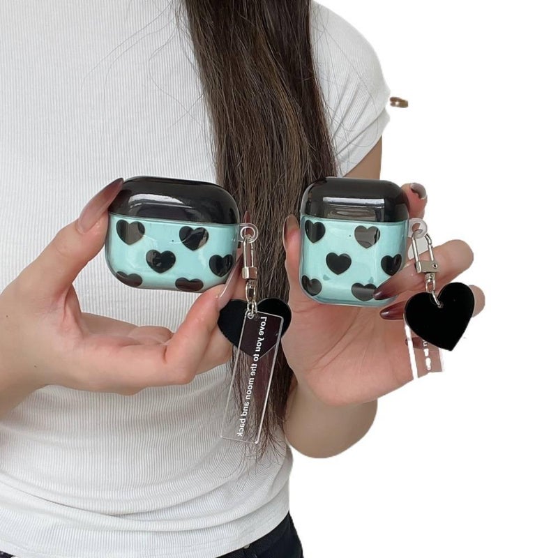 Lightweight Case Compatible with AirPods Pro AirPods 4 AirPods 3 with Keychain in + with Scratch Protection for Daily Carry - Image 2