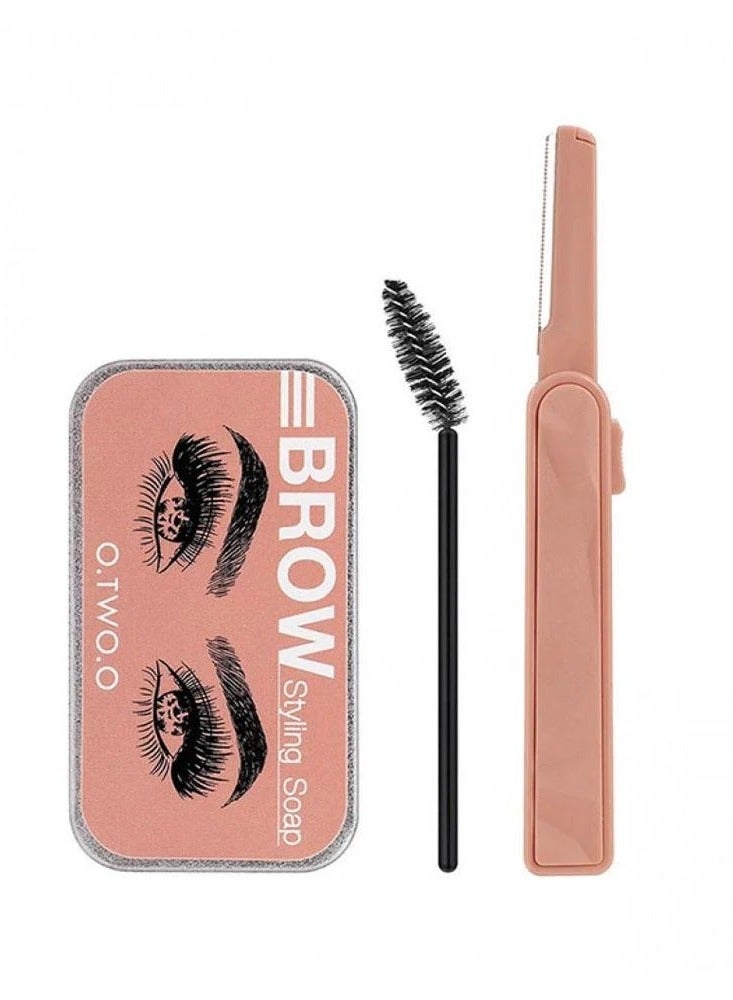 O.TWO.O Eyebrow Styling and Fixing Soap 3 Pieces Transparent - 15g - Image 1