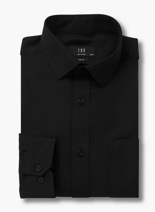 Splash FAV Set of 2 - Men Slim Fit Collared Long Sleeves Shirt - Image 3
