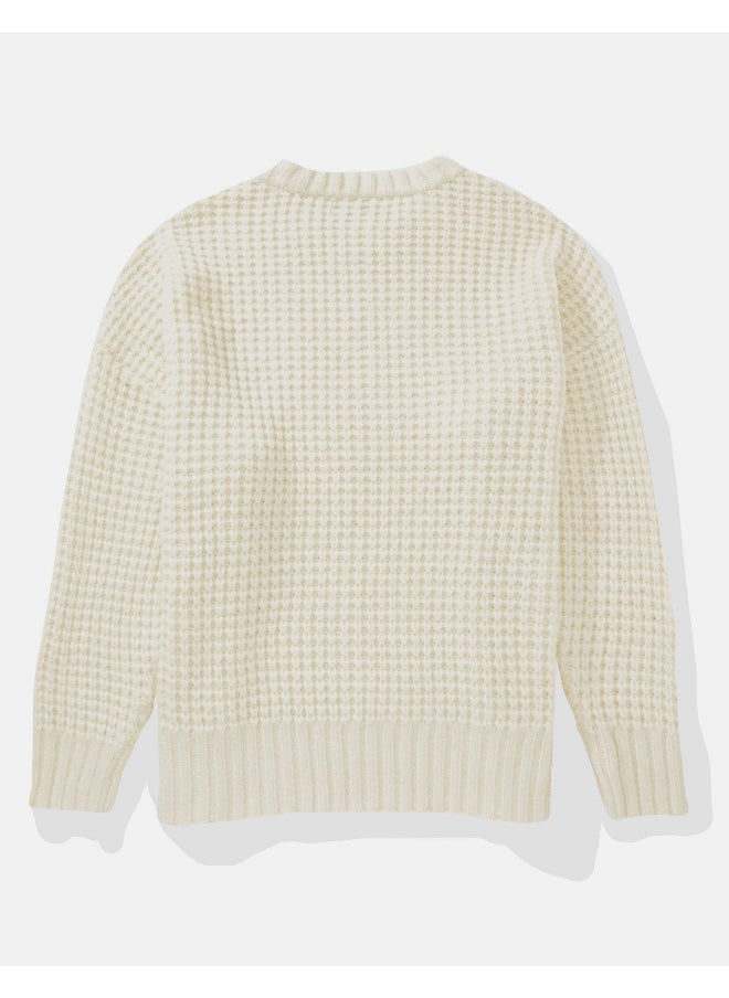 American Eagle Crew Neck Knitted Sweater  - Image 4