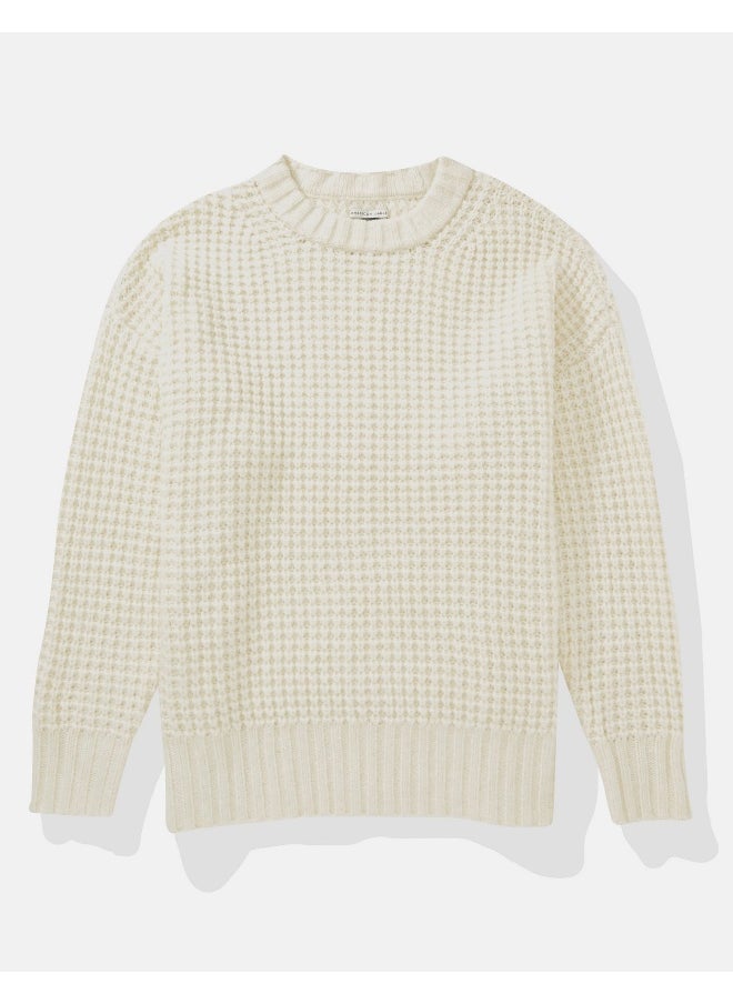 American Eagle Crew Neck Knitted Sweater  - Image 3