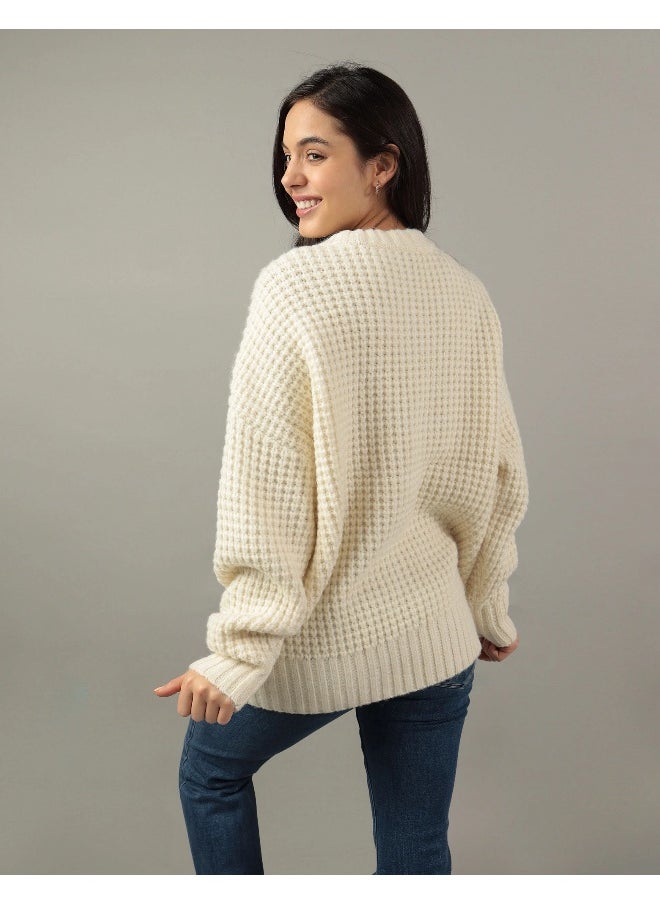 American Eagle Crew Neck Knitted Sweater  - Image 2