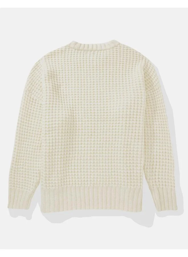 American Eagle Crew Neck Knitted Sweater