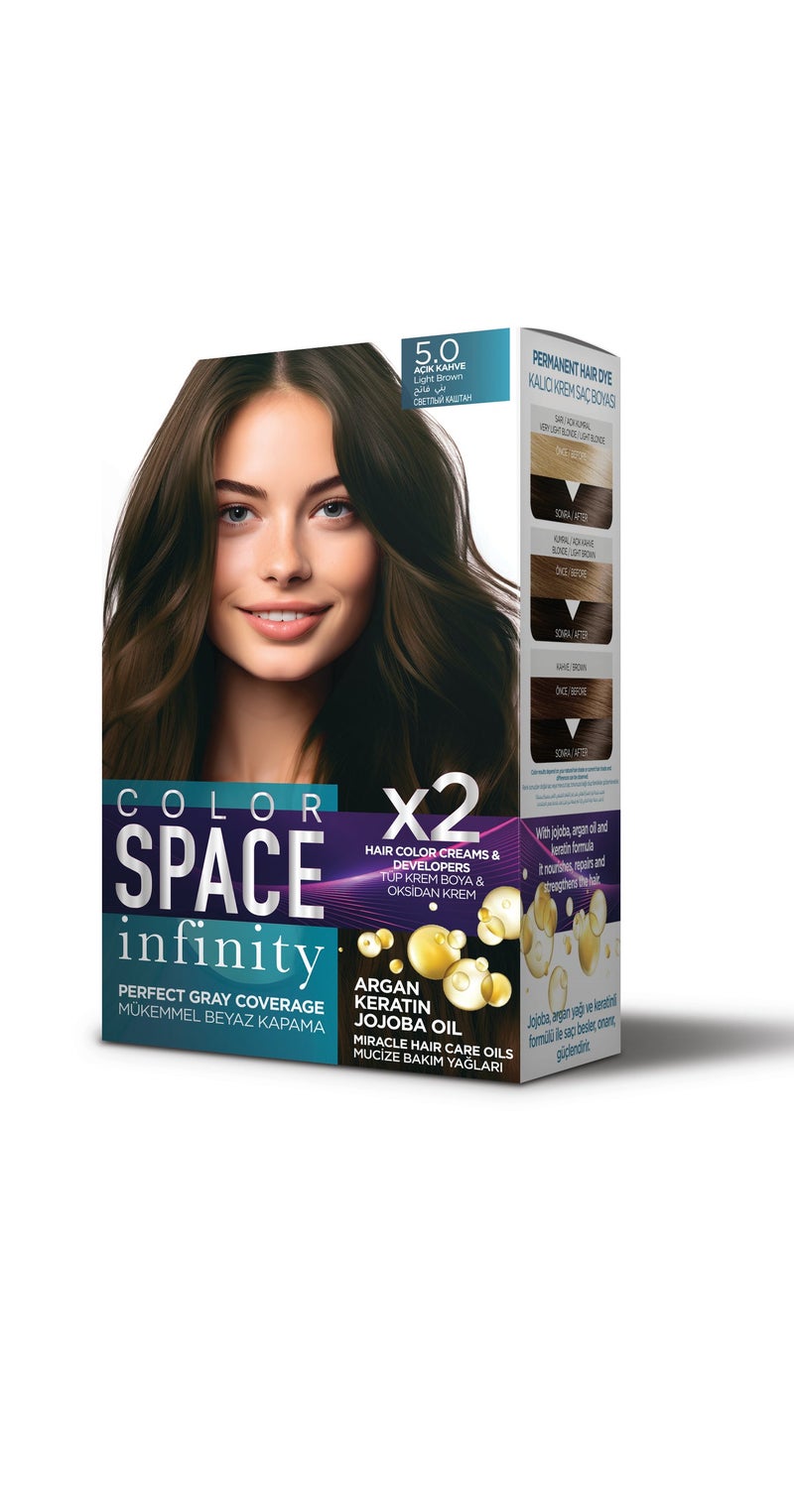Color Space Infinity Hair Dye Kit 5.0