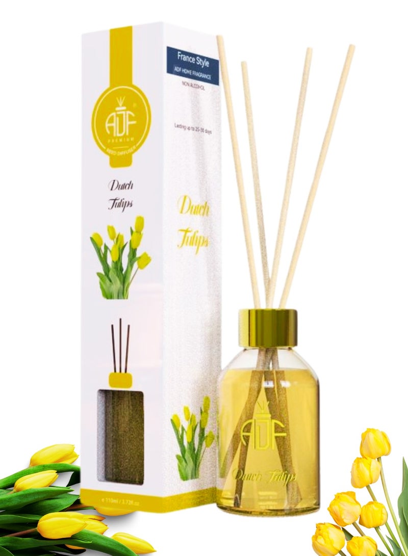 ADF Premium Reed Diffuser Dutch Tulip 110 ml - 2 Pack  - Image 2