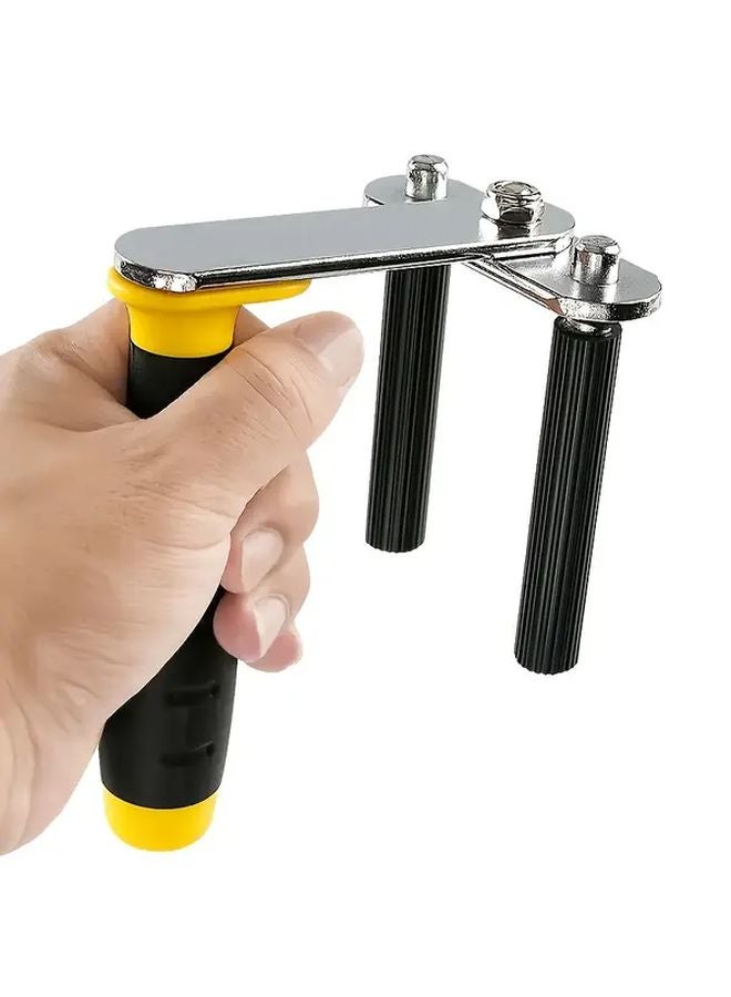 تم ترقية المشبك الصلب المتين متعدد الوظائف لرفع الألواح 2 قطعة محمولة توفير العمالة - Image 5