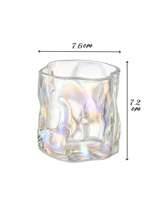 2 Pcs Thick Twisted Tumbler Glass,Elegant Irregular Glass Cups,Creative Glass Beer Glass,Crystal Old Fashioned Glasses For Cool Water,Milk,Coffee,Whiskeyfor Home, Bar, And Parties(Colorful) - pzsku/Z460A2A442ADFD2EC86CFZ/45/1741163916/52de4815-3ce1-46e4-a4e0-4251d937cfd5