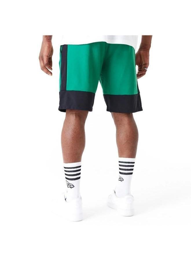 NEW ERA - Boston Celtics Colour Block Shorts - Image 1