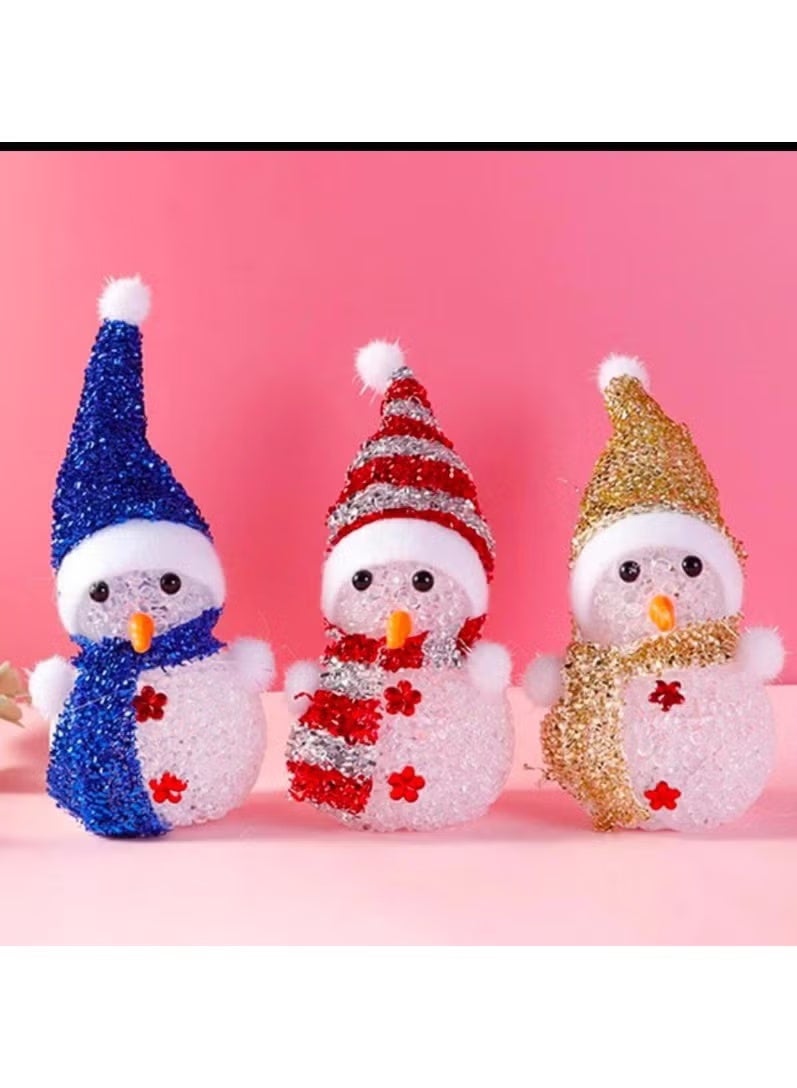 رجل ثلج مضيء LED لعيد الميلاد (قطعة واحدة) - Image 1