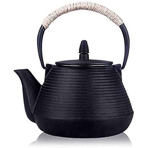 suyika Japanese Tetsubin Tea Kettle Cast Iron Teapot with Stainless Steel Infuser 30 oz/900 ml - Image 1