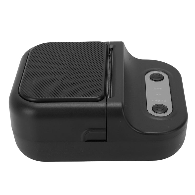 Portable Thermal Label Printer Bluetooth App Phone Photos Multiple Templates Black - Image 3