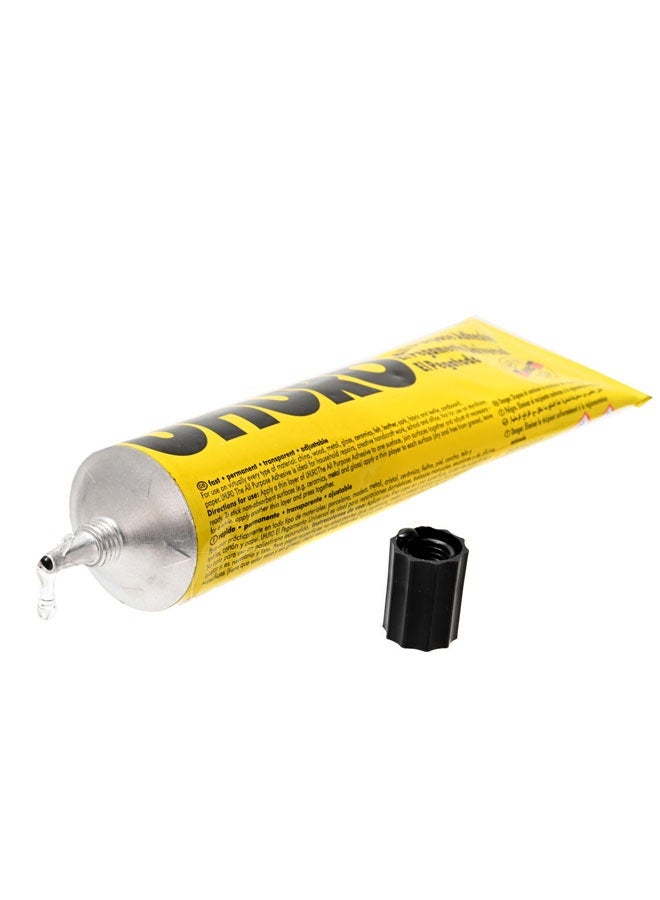 All Purpose Adhesive - Multipurpose Adhesive Glue with Precision Nozzle and 125 ml Tube - Ideal for Metal, Glass, Plastic, Wood, Fabric, Ceramics, Rubber, Leather, Cork, and DIY Projects - Image 2