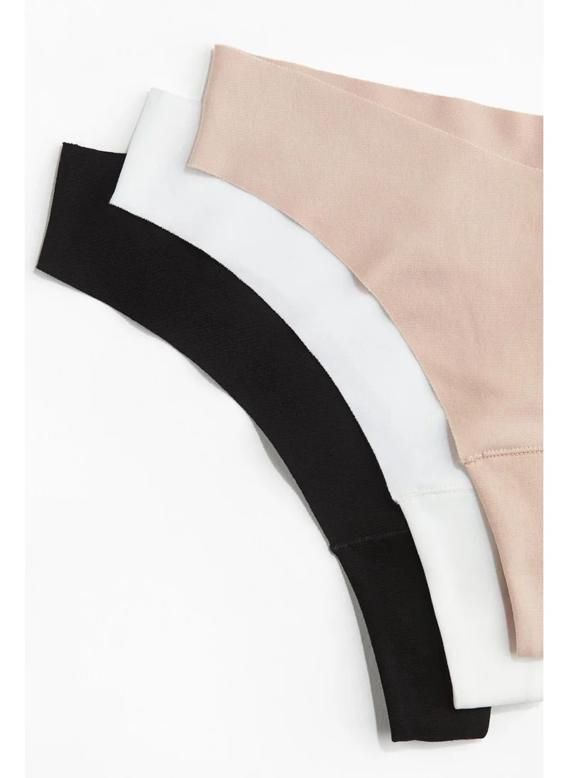 اتش اند ام 3-pack invisible Brazilian briefs