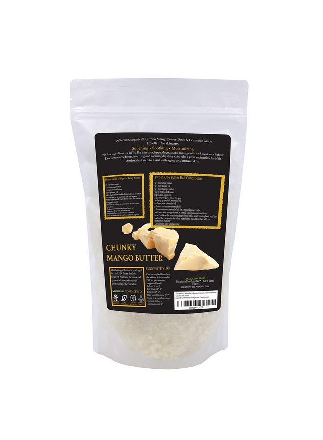 Greenive Virgin Mango Butter 100% Pure Raw Creamy All Natural Skin Moisturizer Unrefined (1 Pound Bag) - Image 2