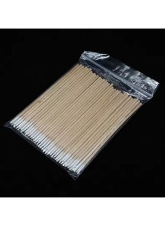 Goolsky 300Pcs Nails Wood Cotton Swab Clean Sticks Nail Polish Remover Art Tools Wooden Cotton Head Manicure Corrector Nail Polish Tool  - Image 4