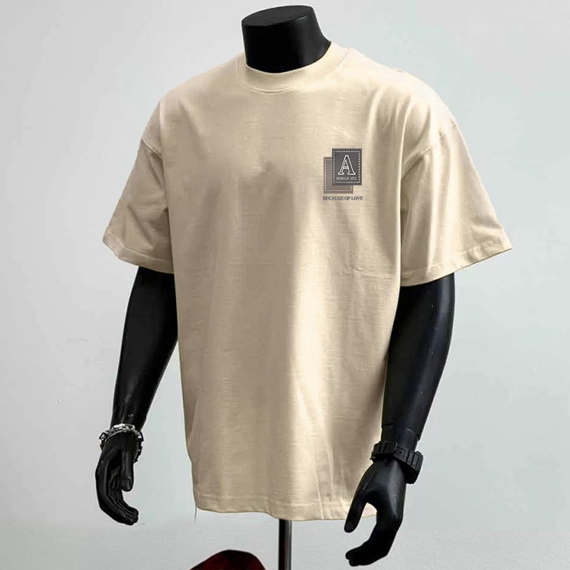 Summer T-Shirts for Men and Women, Loose Casual Design, Printed Ins-Style National Trend Streetwear Short-Sleeve Shirts, Workwear, Cartoon Anime - Image 4