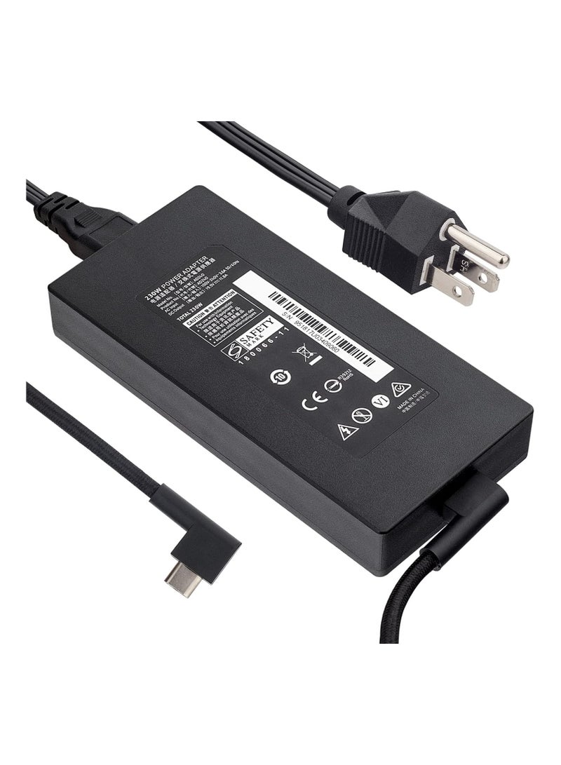 Max Power 230W Razer Charger for Razer 15 14 16 17 RC30-024801 RZ09-0248 RTX3060 RTX3070 RTX3080 RTX2070 RTX2080 GTX1060 GTX1070 19.5V 11.8A Razer  Pro 17/4K Gaming Laptop Power Adapter - Image 1