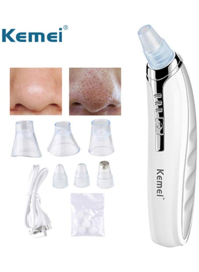 Kemei Skin And Blackhead Cleaning Device, Facial Pore Cleaner, Blackhead Remover - Image 3