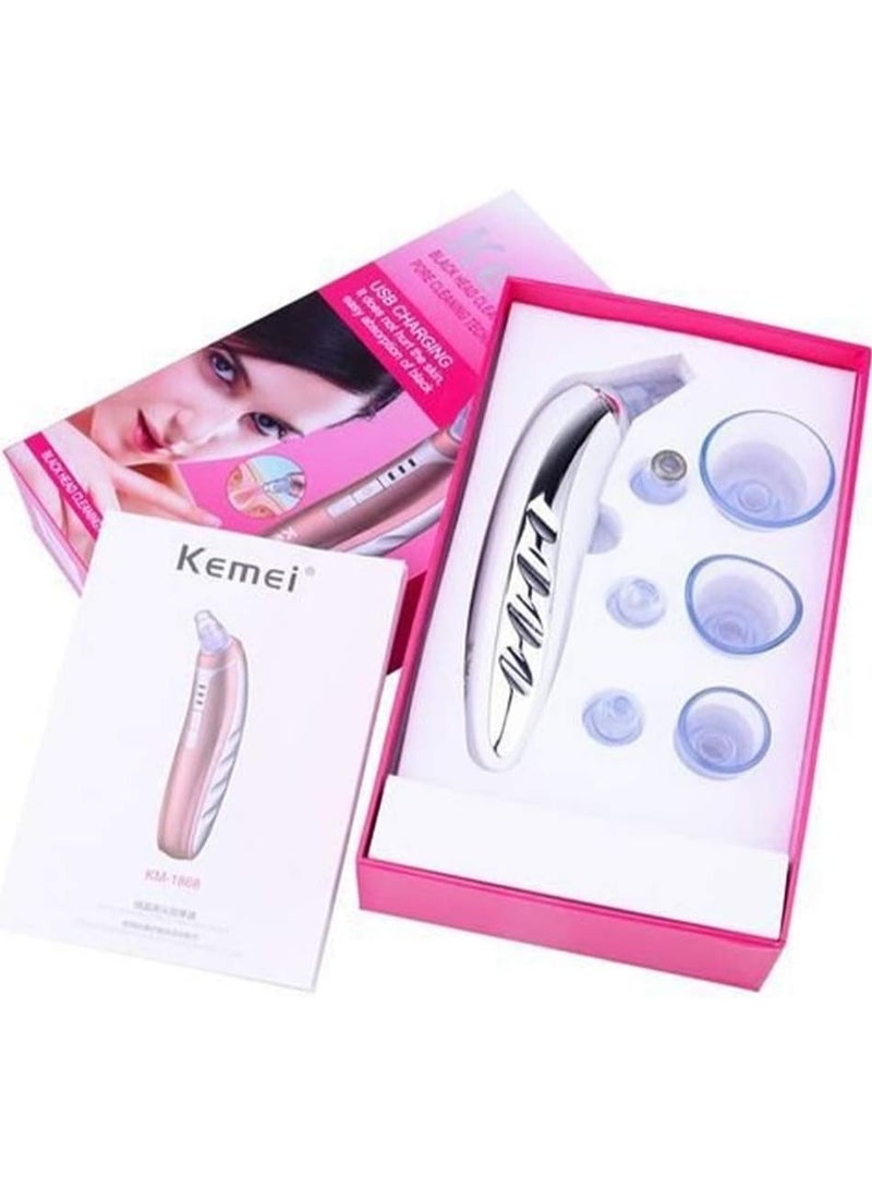 Kemei Skin And Blackhead Cleaning Device, Facial Pore Cleaner, Blackhead Remover - Image 5