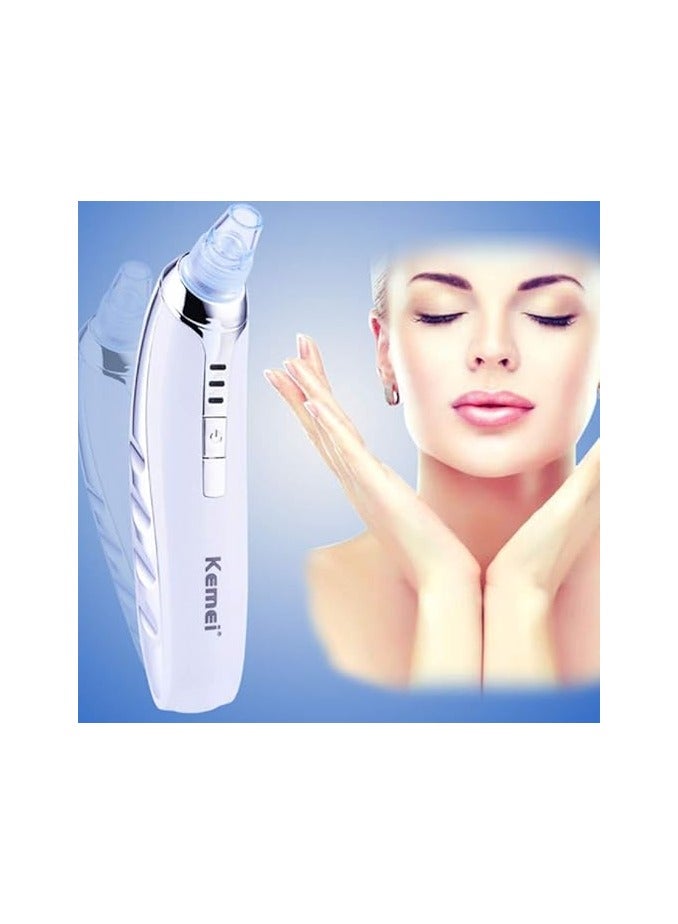Kemei Skin And Blackhead Cleaning Device, Facial Pore Cleaner, Blackhead Remover - Image 2
