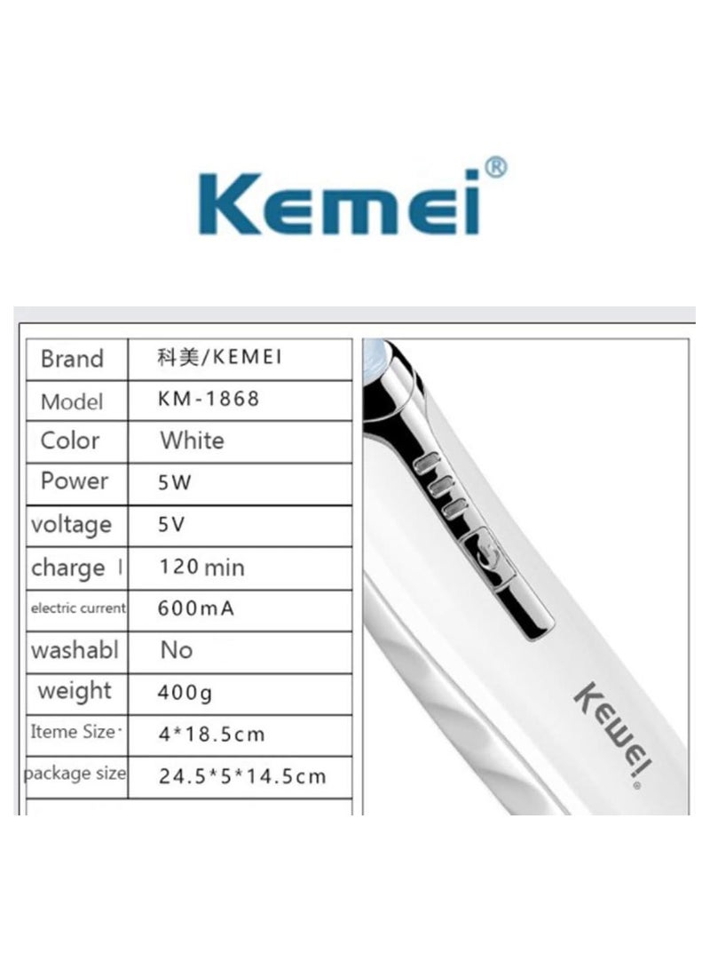 Kemei Skin And Blackhead Cleaning Device, Facial Pore Cleaner, Blackhead Remover - Image 4