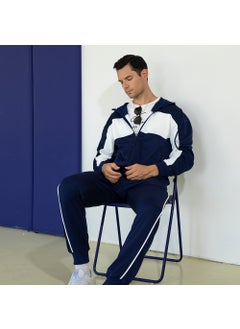 Generic Mens Autumn Winter Casual Hoodie Tracksuit Set Black  - Image 4