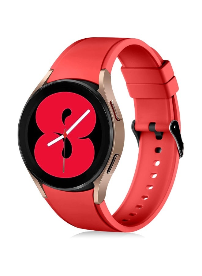 سوار متوافق مع ساعات سامسونج جالاكسي 7/5/4/6 (مقاس 44 مم و40 مم) وساعة جالاكسي 5 برو (مقاس 45 مم) وساعة جالاكسي 4 كلاسيك (مقاس 46 مم و42 مم)، سوار رياضي بديل سريع الفك مقاس 20 مم مناسب للرجال والنساء