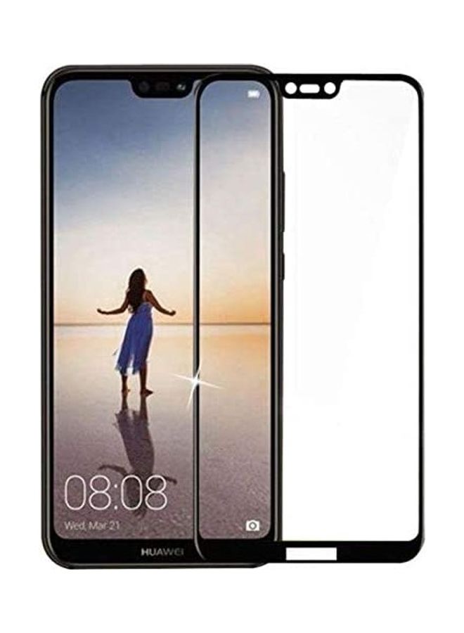 ICS Huawei Nova 3E Full Coverage 3D Curved Tempered Glass Clear/Black