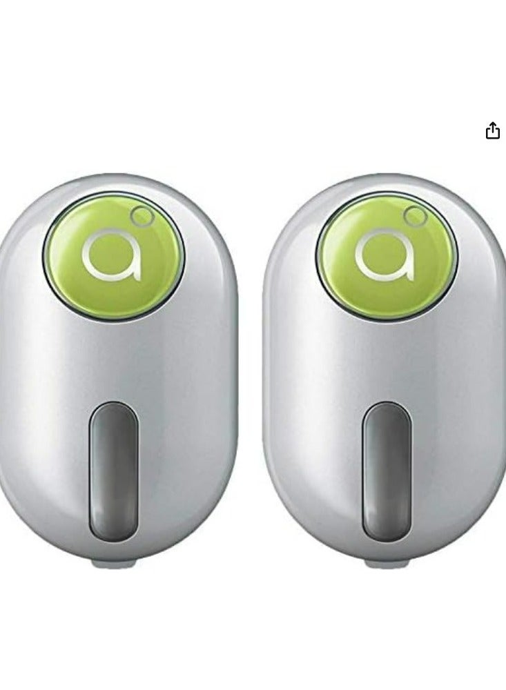 Godrej aer Click, Car Vent Air Freshener Kit - Fresh Lush Green (10G)