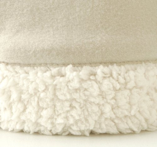 JJ Cole Baby Winter Hat, Mitten, and Booties Set – Winter Baby Essentials – 0 to 6 Months - White sherpa - Image 2