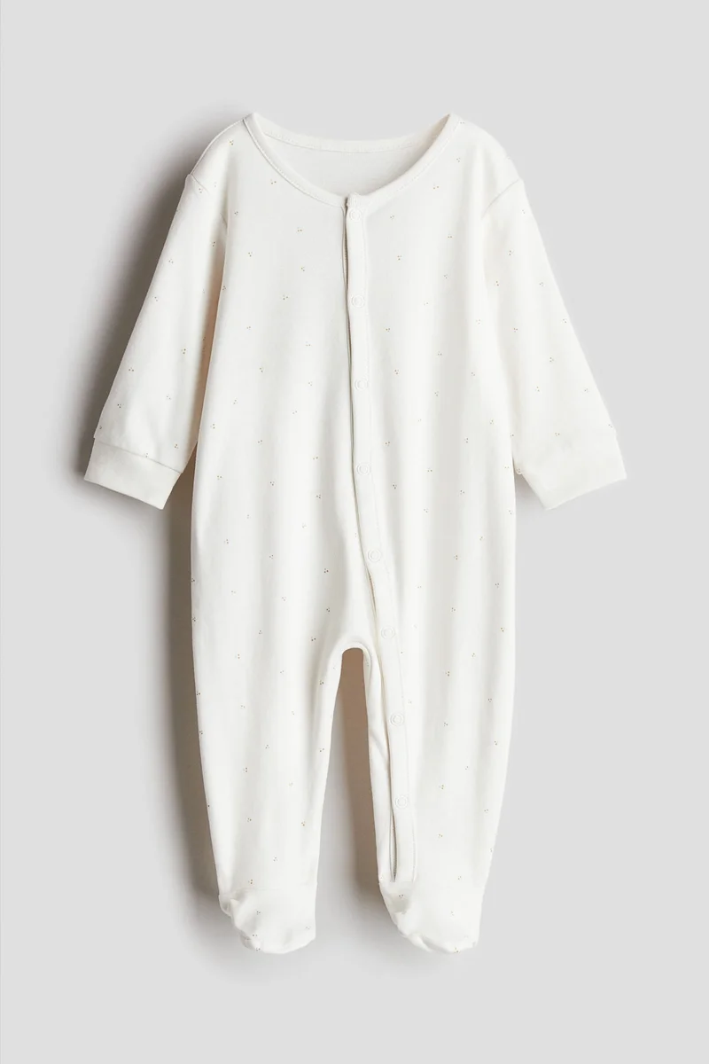 اتش اند ام Cotton sleepsuit