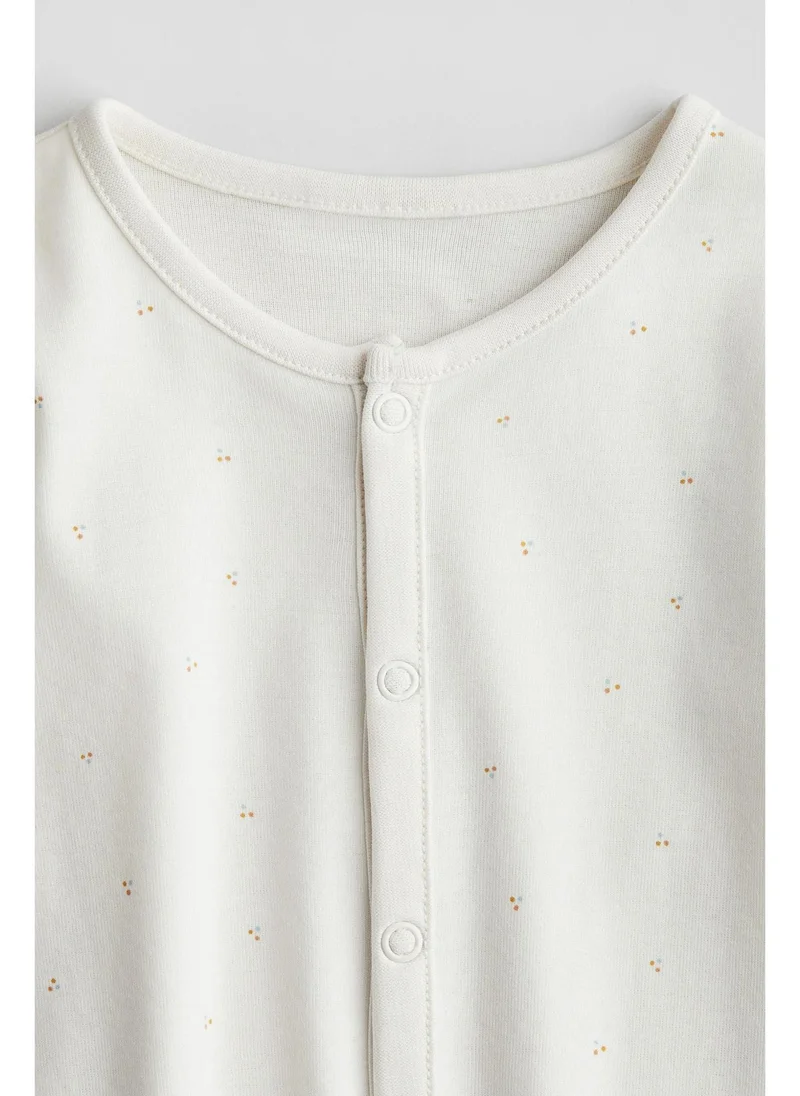 H&M Cotton sleepsuit