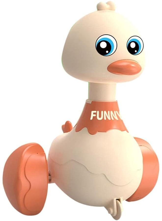 IAF ROLL Pull Back Cars | Cute Duck Inertial Car Toys | Interactive Early Educational Learning Toy for Boys and Girls, Learn To Climb, Birthday Gifts - Image 1