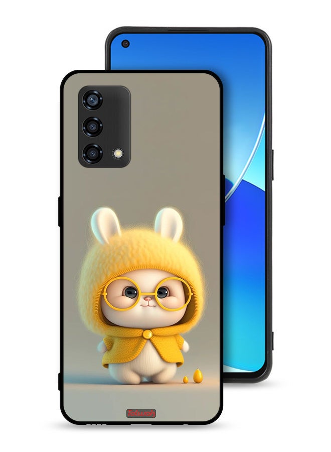Tolwak غطاء حماية لهاتف أوبو رينو6 لايت - أرنب صغير - Image 1
