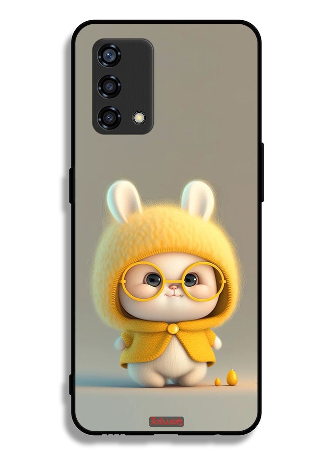 Tolwak غطاء حماية لهاتف أوبو رينو6 لايت - أرنب صغير - Image 2