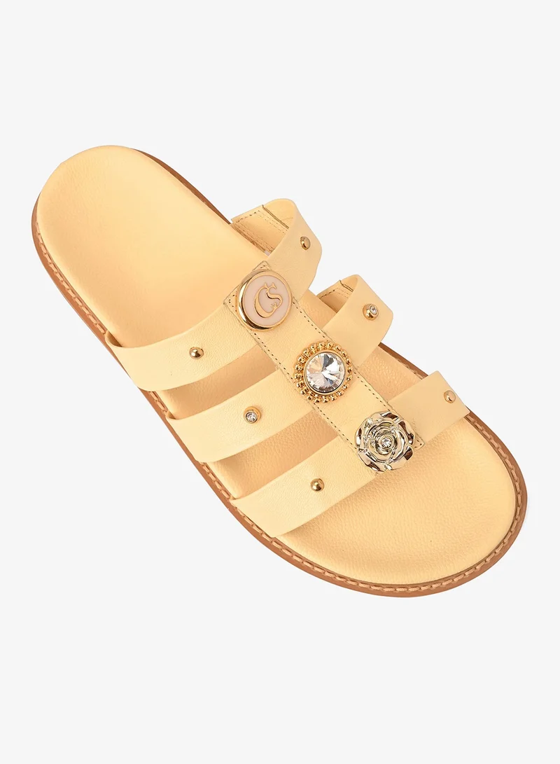 Carmen Steffens  Yellow Metal Papete for Women | Best Price UAE