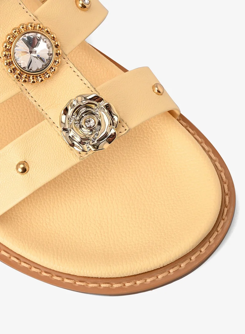 Carmen Steffens  Yellow Metal Papete for Women | Best Price UAE