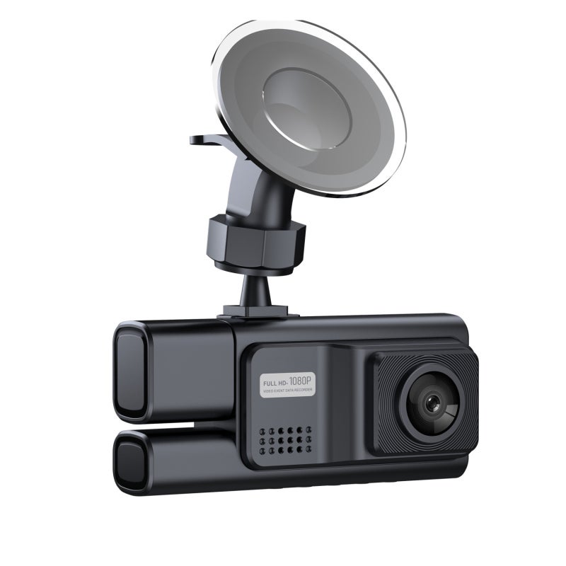 Dash Cam 1080P Front 480P Rear: 170° Wide Angle Mini Hidden Design - Enhanced Night Vision With IMX Sensor Built-in WiFi for Car Drivers Daily Commute & Road Trip - Image 1