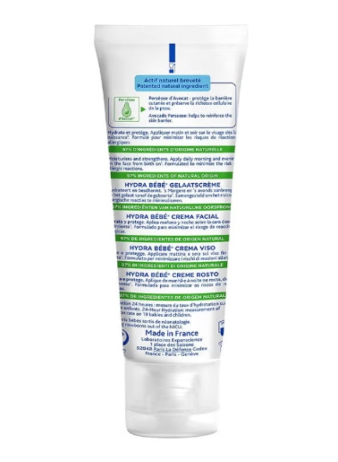 Mustela Hydra Bebe Facial Cream- 40Ml - Image 3