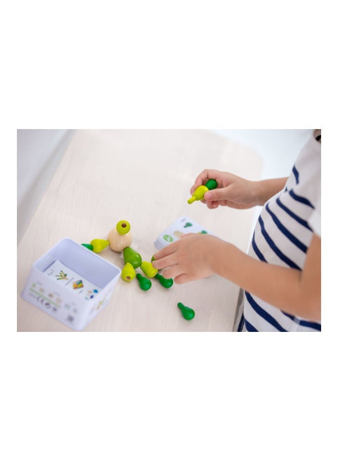 NIBEMINENT Plantoys Wooden Balancing Cactus 3.3 x 4.5cm - Image 4