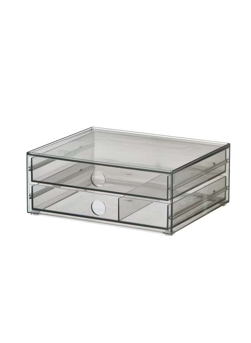 صندوق صغير بدرجين مدخن 23x19x9 سم  - Image 3