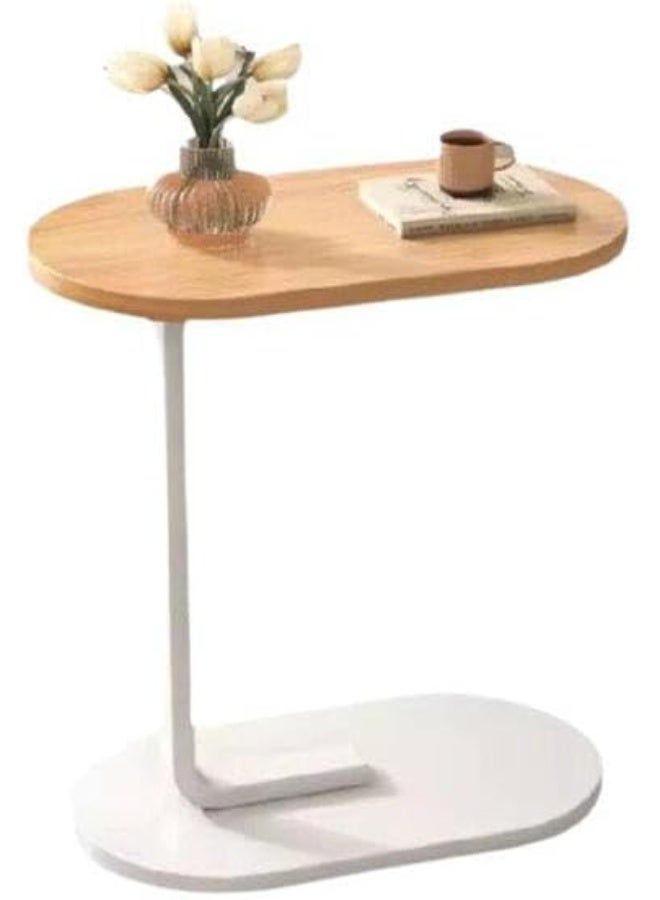 ترابيزة جانبية مودرن شكل حرف C – سطح بيضاوي أو مدور – تصميم عملي وعصري للكنب، السرير والمكاتب - Image 3