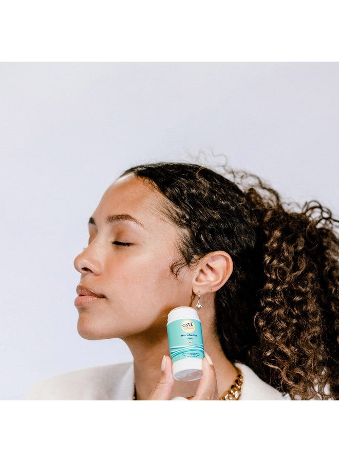 CoTZ Mineral Sunscreen Stick Spf 45 Zinc Oxide Water Resistant Broad Spectrum Sunscreen Invisible To Sheer Finish Easy Onthego Application 1 Oz / 30 G - Image 3