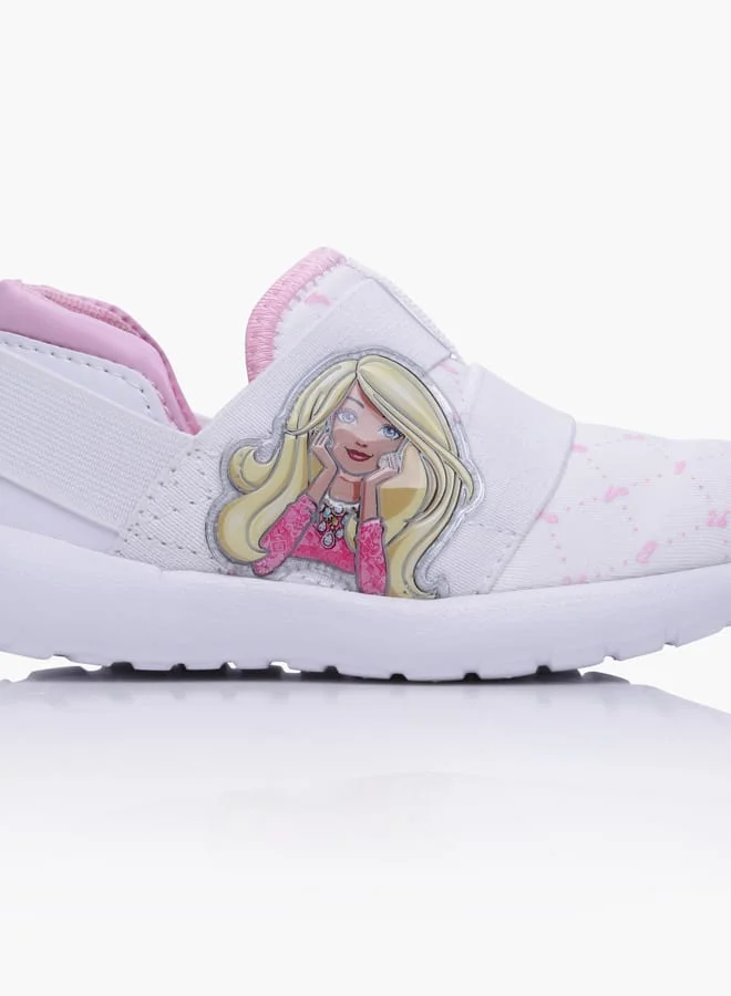 Barbie Girls Printed Slip-On Shoes