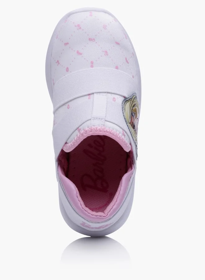 Barbie Girls Printed Slip-On Shoes