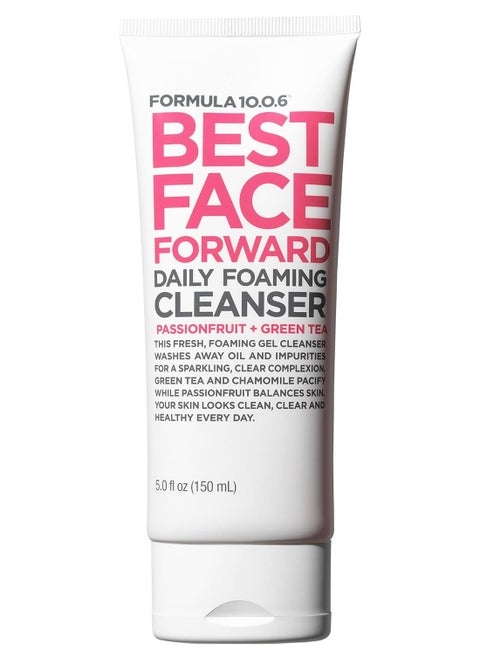 FORMULA 10.0.6 - Best Face Forward Daily Foaming Cleanser - Foaming Face Wash 5 fl oz