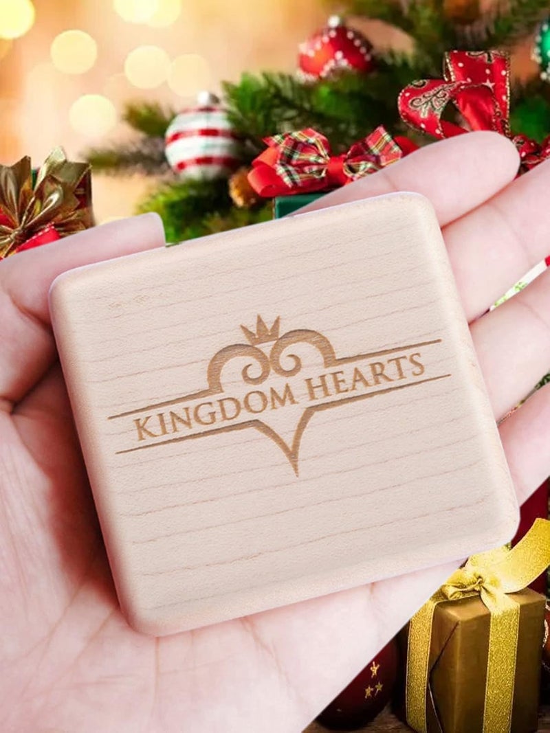 Sinzyo Music Box Vintage Musical Boxs Gift for Birthday Valentine's Day Christmas Day(Maple Wooden Box) - Image 2